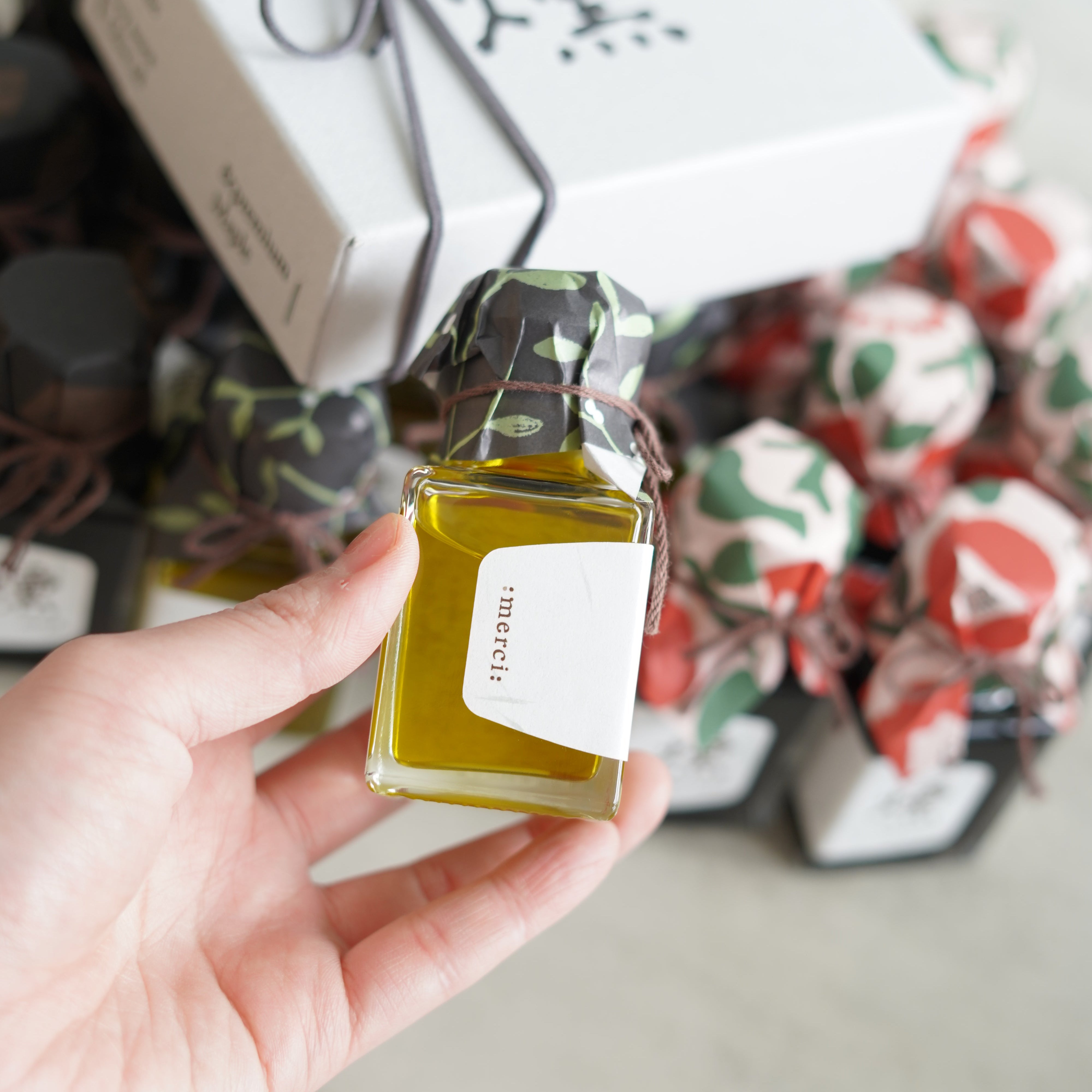 merci 燻製オリーブオイル – merci-japan