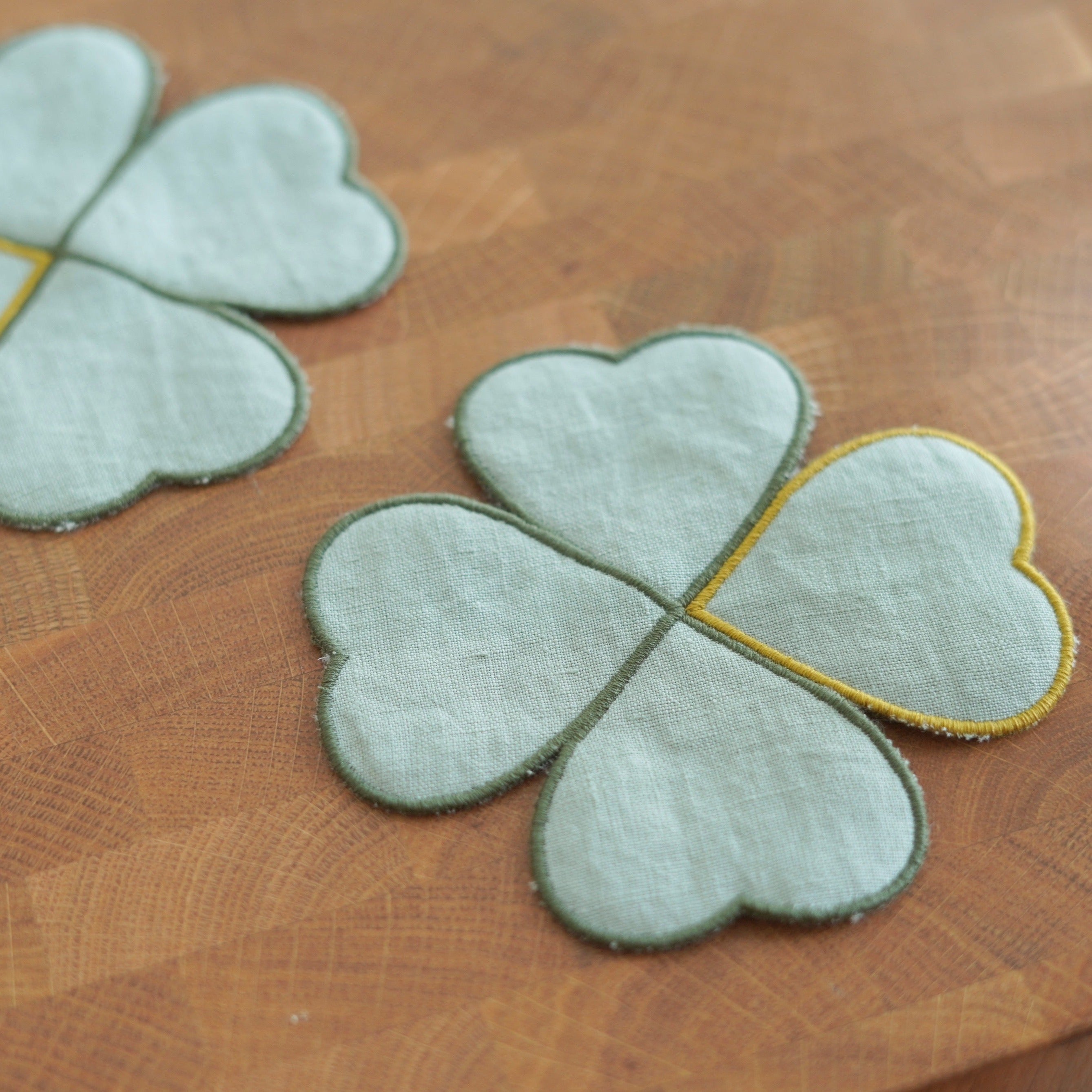 四つ葉 コースター – merci-japan